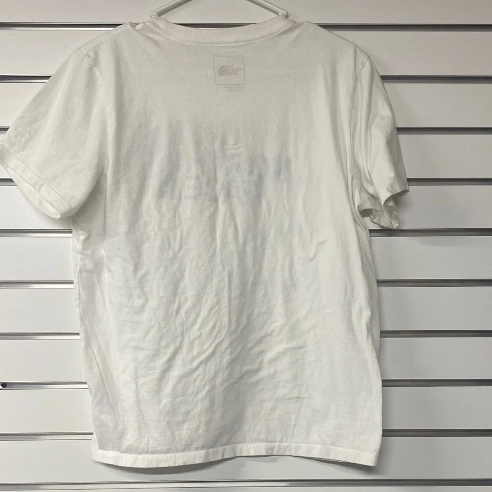 The North Face Womens White and‎ Black Logo Tee - Picture 4 of 4